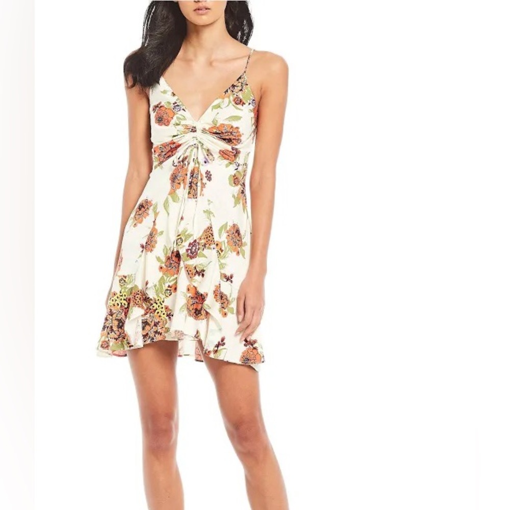 Floral Free People mini dress